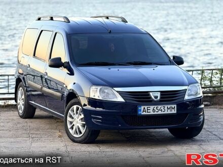 Синий Дачия Логан, объемом двигателя 1.6 л и пробегом 176 тыс. км за 6499 $, фото 1 на Automoto.ua