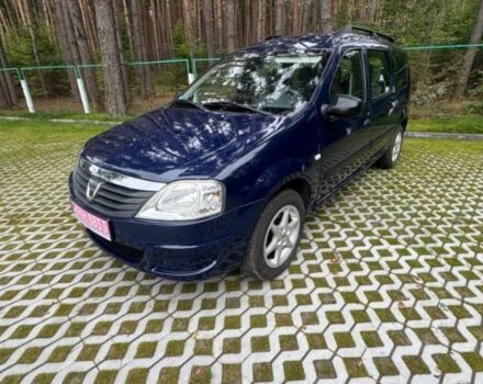 Синий Дачия Логан, объемом двигателя 1.6 л и пробегом 174 тыс. км за 7200 $, фото 1 на Automoto.ua