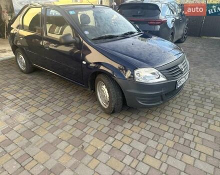 Синий Дачия Логан, объемом двигателя 1.15 л и пробегом 212 тыс. км за 4800 $, фото 1 на Automoto.ua