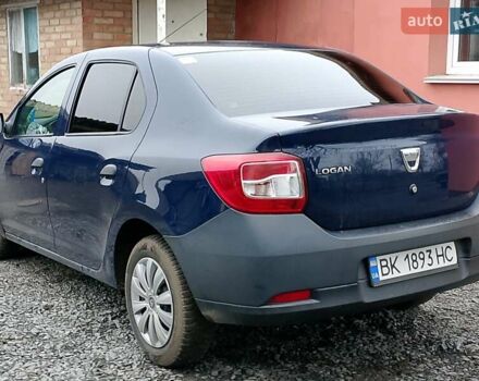 Синий Дачия Логан, объемом двигателя 1.2 л и пробегом 105 тыс. км за 6500 $, фото 1 на Automoto.ua