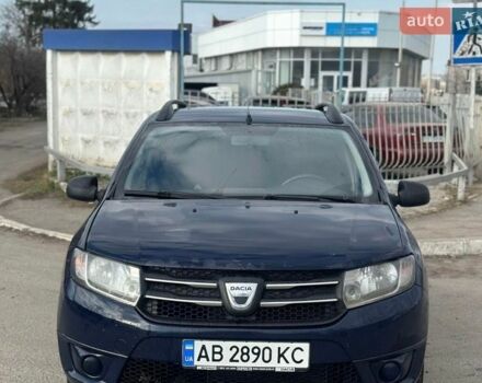Синий Дачия Логан, объемом двигателя 1.2 л и пробегом 317 тыс. км за 4200 $, фото 1 на Automoto.ua