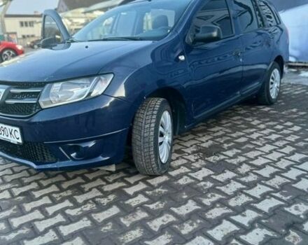 Синий Дачия Логан, объемом двигателя 1.2 л и пробегом 317 тыс. км за 4650 $, фото 1 на Automoto.ua