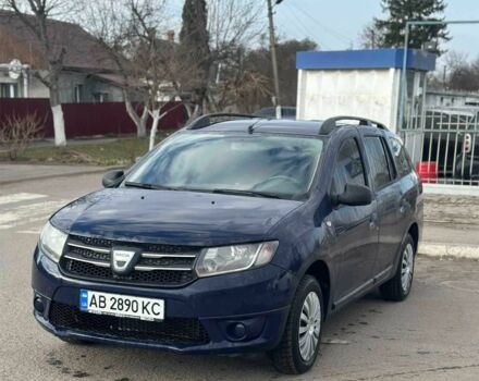 Синий Дачия Логан, объемом двигателя 1.1 л и пробегом 217 тыс. км за 4099 $, фото 1 на Automoto.ua