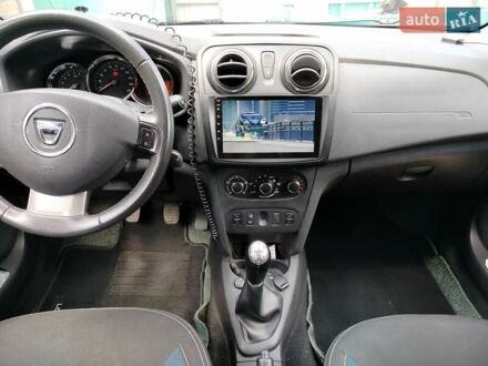 Дачия Логан 2015 в Ромнах на Automoto.ua Синий Дачия Логан, объемом двигателя 1.15 л и пробегом 117 тыс. км за 8400 $, фото 1 на Automoto.ua