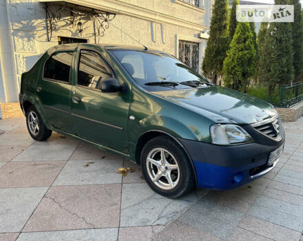 Зеленый Дачия Логан, объемом двигателя 1.39 л и пробегом 280 тыс. км за 1350 $, фото 1 на Automoto.ua