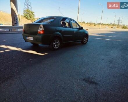 Зеленый Дачия Логан, объемом двигателя 1.6 л и пробегом 290 тыс. км за 1500 $, фото 2 на Automoto.ua