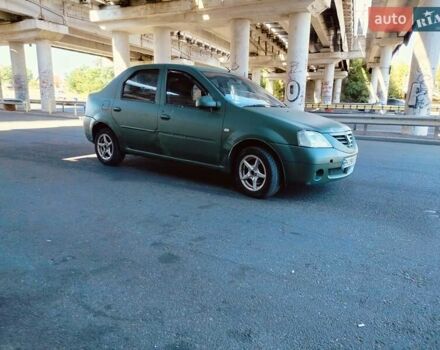 Зеленый Дачия Логан, объемом двигателя 1.6 л и пробегом 290 тыс. км за 1500 $, фото 4 на Automoto.ua