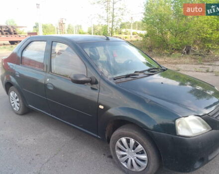 Зеленый Дачия Логан, объемом двигателя 1.4 л и пробегом 340 тыс. км за 2600 $, фото 3 на Automoto.ua