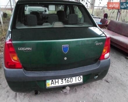 Зелений Дачія Logan, об'ємом двигуна 1.6 л та пробігом 280 тис. км за 2000 $, фото 1 на Automoto.ua