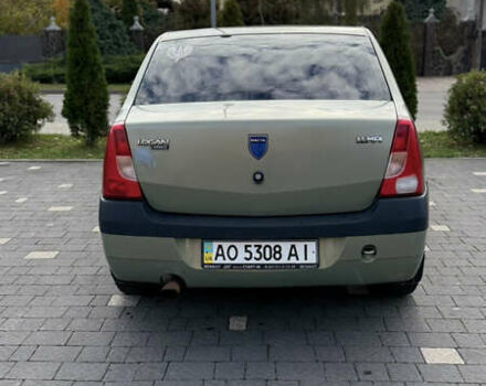 Зеленый Дачия Логан, объемом двигателя 1.39 л и пробегом 80 тыс. км за 3700 $, фото 8 на Automoto.ua