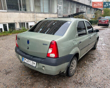 Дачія Logan 2007 у Сумах на Automoto.ua Зелений Дачія Logan, об'ємом двигуна 1.39 л та пробігом 280 тис. км за 2950 $, фото 6 на Automoto.ua