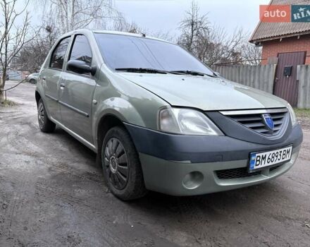 Зеленый Дачия Логан, объемом двигателя 1.39 л и пробегом 148 тыс. км за 3680 $, фото 2 на Automoto.ua