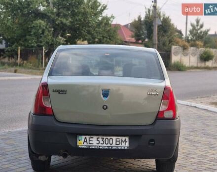 Дачия Логан 2007 в Днепре (Днепропетровске) на Automoto.ua Зеленый Дачия Логан, объемом двигателя 1.39 л и пробегом 297 тыс. км за 2700 $, фото 2 на Automoto.ua