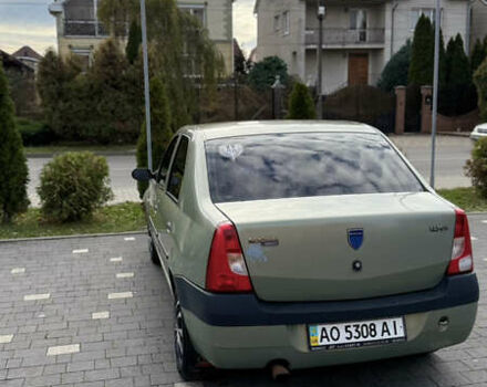 Зеленый Дачия Логан, объемом двигателя 1.39 л и пробегом 80 тыс. км за 3700 $, фото 7 на Automoto.ua