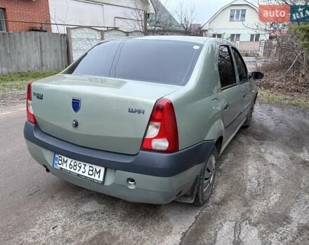 Зеленый Дачия Логан, объемом двигателя 1.39 л и пробегом 148 тыс. км за 3680 $, фото 1 на Automoto.ua