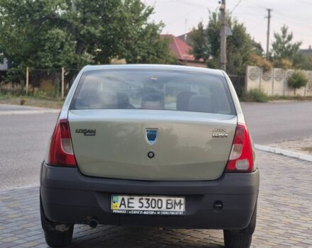 Дачия Логан 2007 в Днепре (Днепропетровске) на Automoto.ua Зеленый Дачия Логан, объемом двигателя 1.4 л и пробегом 297 тыс. км за 2700 $, фото 3 на Automoto.ua