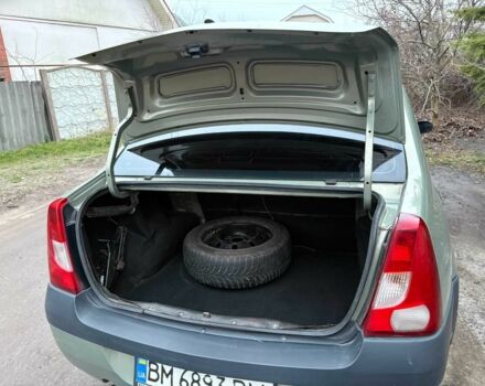 Зелений Дачія Logan, об'ємом двигуна 1.4 л та пробігом 148 тис. км за 3680 $, фото 13 на Automoto.ua