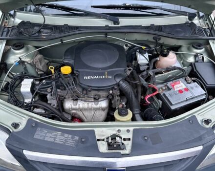 Зелений Дачія Logan, об'ємом двигуна 1.4 л та пробігом 148 тис. км за 3680 $, фото 12 на Automoto.ua