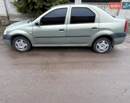 Зеленый Дачия Логан, объемом двигателя 1.39 л и пробегом 148 тыс. км за 3680 $, фото 4 на Automoto.ua