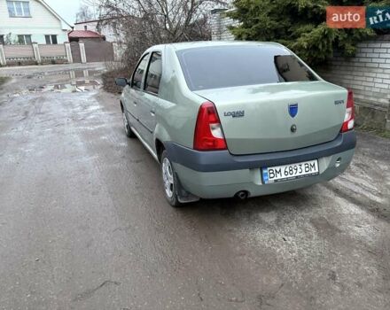 Зеленый Дачия Логан, объемом двигателя 1.39 л и пробегом 148 тыс. км за 3680 $, фото 6 на Automoto.ua