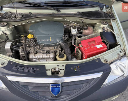 Зеленый Дачия Логан, объемом двигателя 1.39 л и пробегом 80 тыс. км за 3700 $, фото 12 на Automoto.ua