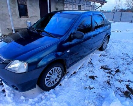 Зеленый Дачия Логан, объемом двигателя 1.6 л и пробегом 256 тыс. км за 3600 $, фото 1 на Automoto.ua