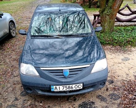 Зеленый Дачия Логан, объемом двигателя 1.4 л и пробегом 300 тыс. км за 2200 $, фото 1 на Automoto.ua