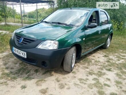 Дачия Логан 2006 в Виннице на Automoto.ua Зеленый Дачия Логан, объемом двигателя 1.4 л и пробегом 143 тыс. км за 3350 $, фото 1 на Automoto.ua