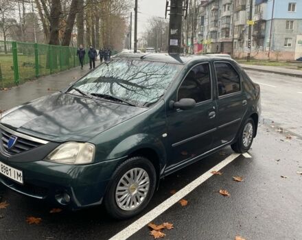 Зеленый Дачия Логан, объемом двигателя 1.4 л и пробегом 272 тыс. км за 2000 $, фото 1 на Automoto.ua