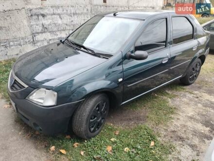 Зеленый Дачия Логан, объемом двигателя 1.6 л и пробегом 250 тыс. км за 3500 $, фото 1 на Automoto.ua