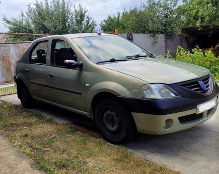 Зеленый Дачия Логан, объемом двигателя 1.6 л и пробегом 300 тыс. км за 3500 $, фото 1 на Automoto.ua