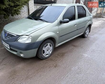 Зеленый Дачия Логан, объемом двигателя 1.39 л и пробегом 148 тыс. км за 3680 $, фото 1 на Automoto.ua