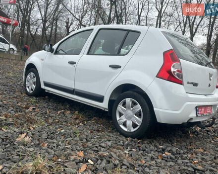 Белый Дачия Сандеро, объемом двигателя 1.2 л и пробегом 184 тыс. км за 4400 $, фото 9 на Automoto.ua