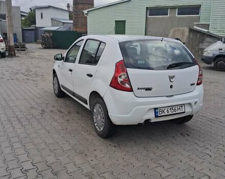 Білий Дачія Sandero, об'ємом двигуна 1.4 л та пробігом 227 тис. км за 3700 $, фото 8 на Automoto.ua