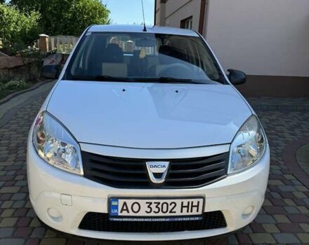 Білий Дачія Sandero, об'ємом двигуна 1.15 л та пробігом 194 тис. км за 3700 $, фото 10 на Automoto.ua