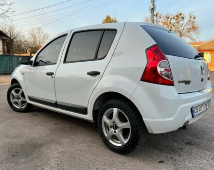 Белый Дачия Сандеро, объемом двигателя 1.1 л и пробегом 245 тыс. км за 4200 $, фото 3 на Automoto.ua