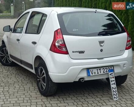 Білий Дачія Sandero, об'ємом двигуна 1.2 л та пробігом 160 тис. км за 4299 $, фото 28 на Automoto.ua