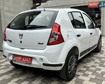 Белый Дачия Сандеро, объемом двигателя 1.2 л и пробегом 187 тыс. км за 4200 $, фото 10 на Automoto.ua