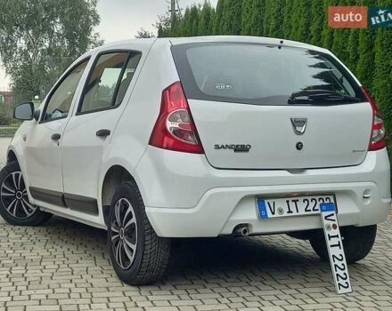 Білий Дачія Sandero, об'ємом двигуна 1.2 л та пробігом 160 тис. км за 4299 $, фото 31 на Automoto.ua