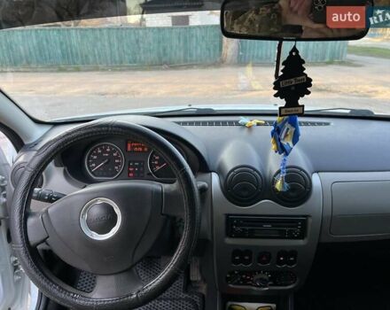 Белый Дачия Сандеро, объемом двигателя 1.2 л и пробегом 240 тыс. км за 4400 $, фото 6 на Automoto.ua