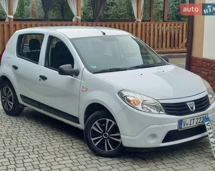 Білий Дачія Sandero, об'ємом двигуна 1.2 л та пробігом 160 тис. км за 4299 $, фото 19 на Automoto.ua