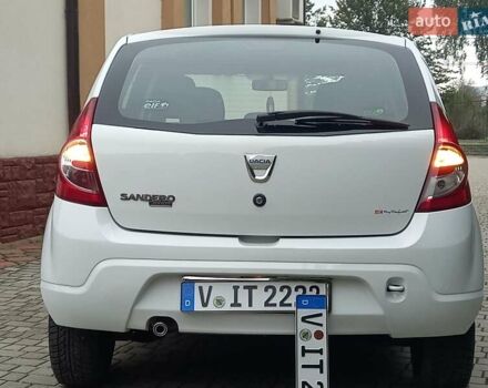 Білий Дачія Sandero, об'ємом двигуна 1.2 л та пробігом 160 тис. км за 4299 $, фото 40 на Automoto.ua
