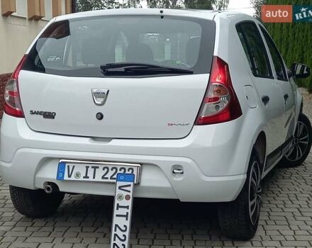 Білий Дачія Sandero, об'ємом двигуна 1.2 л та пробігом 160 тис. км за 4299 $, фото 44 на Automoto.ua