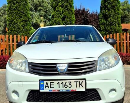 Білий Дачія Sandero, об'ємом двигуна 1.1 л та пробігом 159 тис. км за 4500 $, фото 5 на Automoto.ua