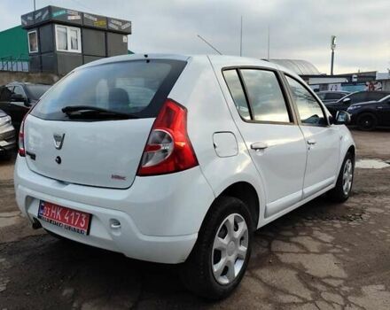 Білий Дачія Sandero, об'ємом двигуна 1.6 л та пробігом 147 тис. км за 5900 $, фото 4 на Automoto.ua