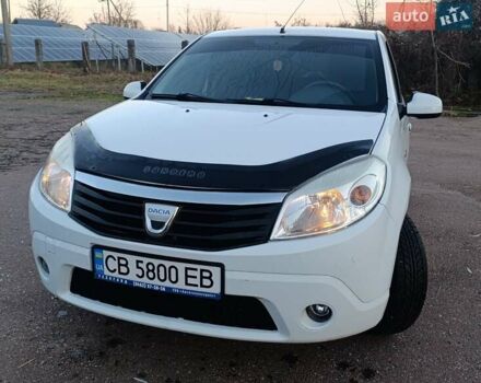 Белый Дачия Сандеро, объемом двигателя 1.2 л и пробегом 233 тыс. км за 4300 $, фото 4 на Automoto.ua
