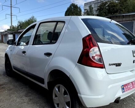 Білий Дачія Sandero, об'ємом двигуна 1.2 л та пробігом 235 тис. км за 4200 $, фото 4 на Automoto.ua