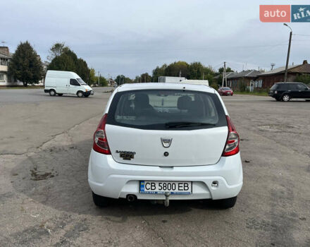 Білий Дачія Sandero, об'ємом двигуна 1.15 л та пробігом 230 тис. км за 3700 $, фото 3 на Automoto.ua
