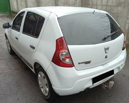 Білий Дачія Sandero, об'ємом двигуна 1.2 л та пробігом 168 тис. км за 4400 $, фото 3 на Automoto.ua