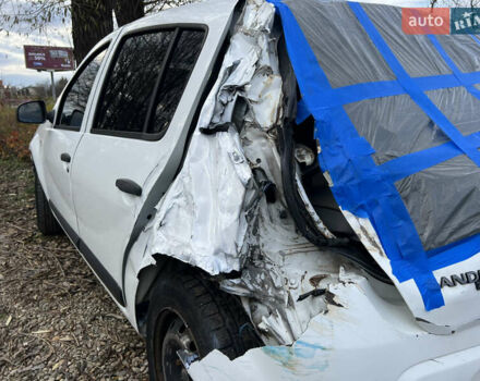 Білий Дачія Sandero, об'ємом двигуна 1.39 л та пробігом 450 тис. км за 1699 $, фото 9 на Automoto.ua